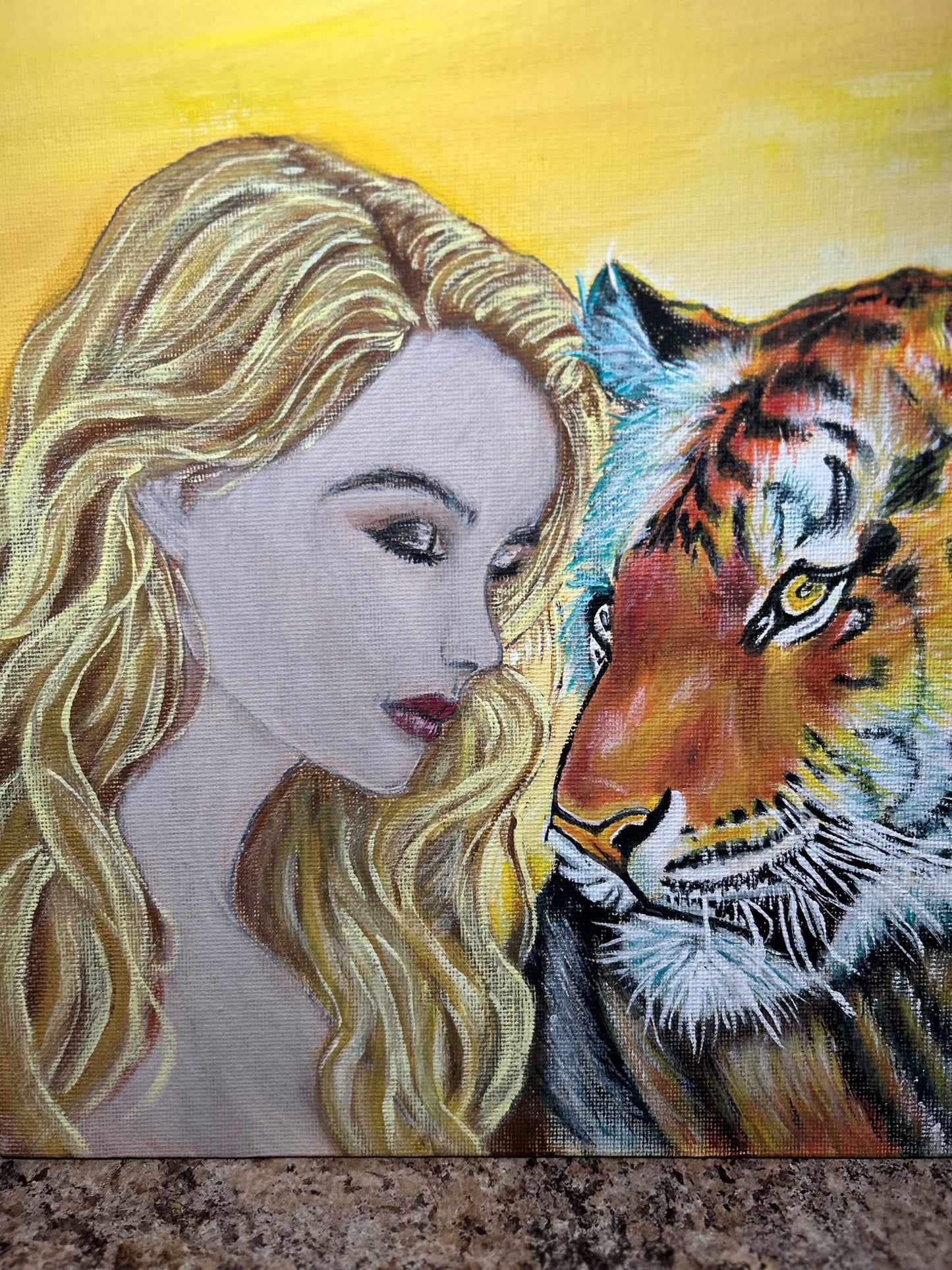 Oil Painting Prints of Enchanting Bond