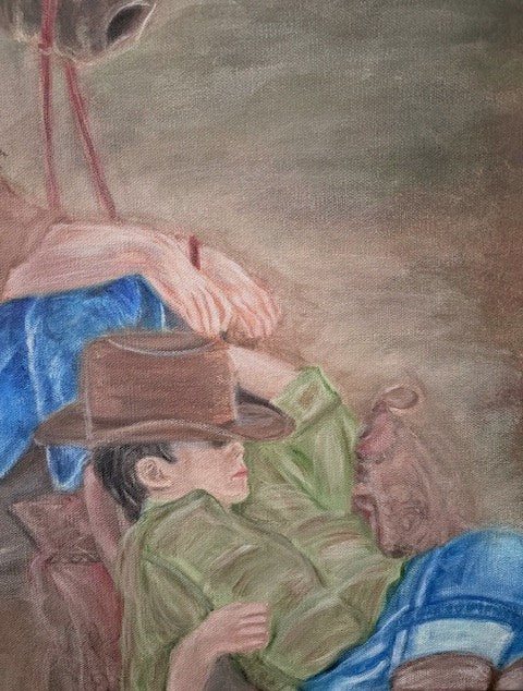 Oil Painting, Life Is Good