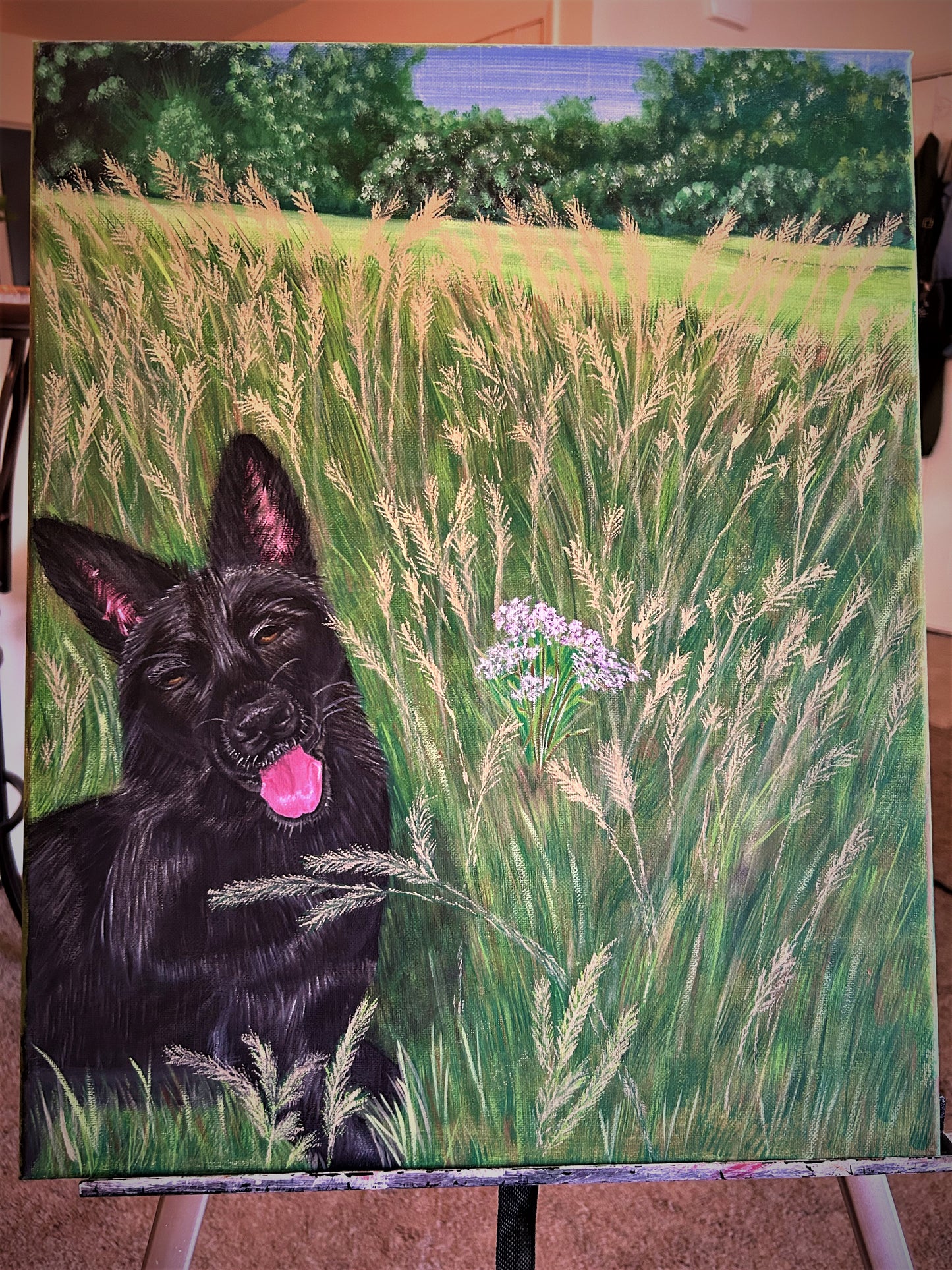 Painting commissioned, Maka