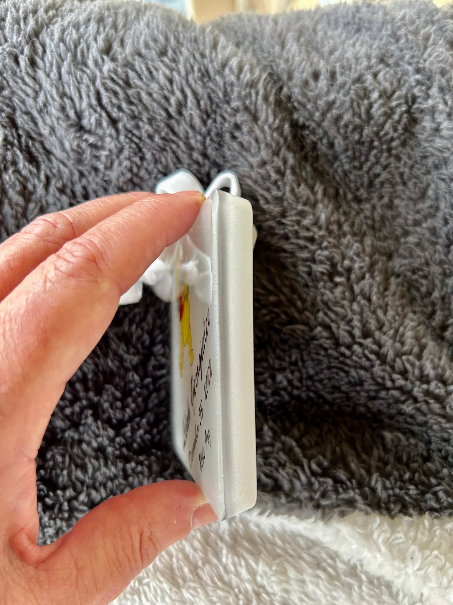 New baby Minnie mouse Personalized ornament