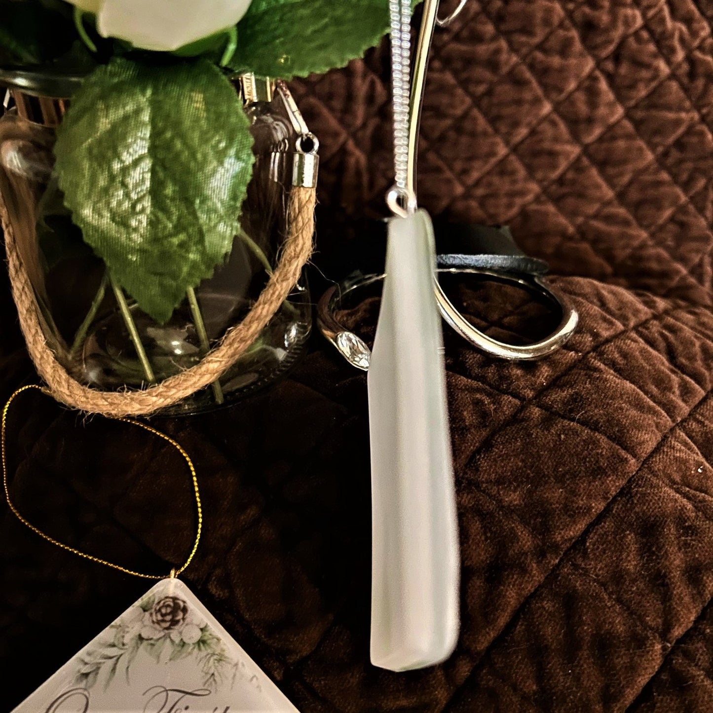 New baby girl elephant ornament personalized