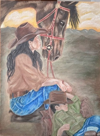 Oil Painting, Life Is Good