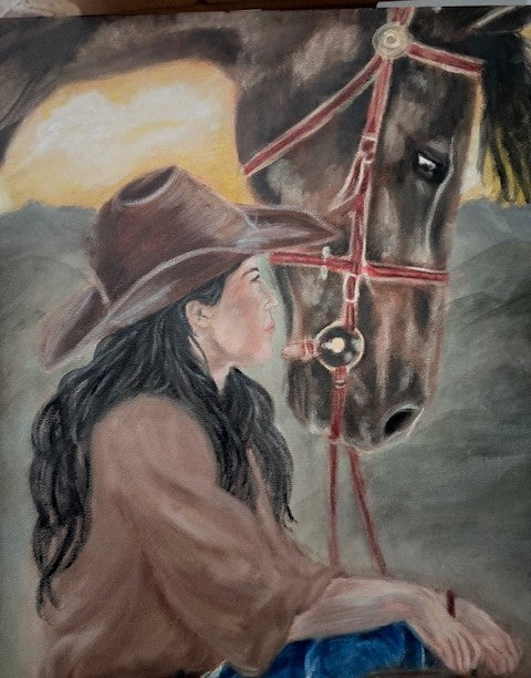 Oil Painting, Life Is Good