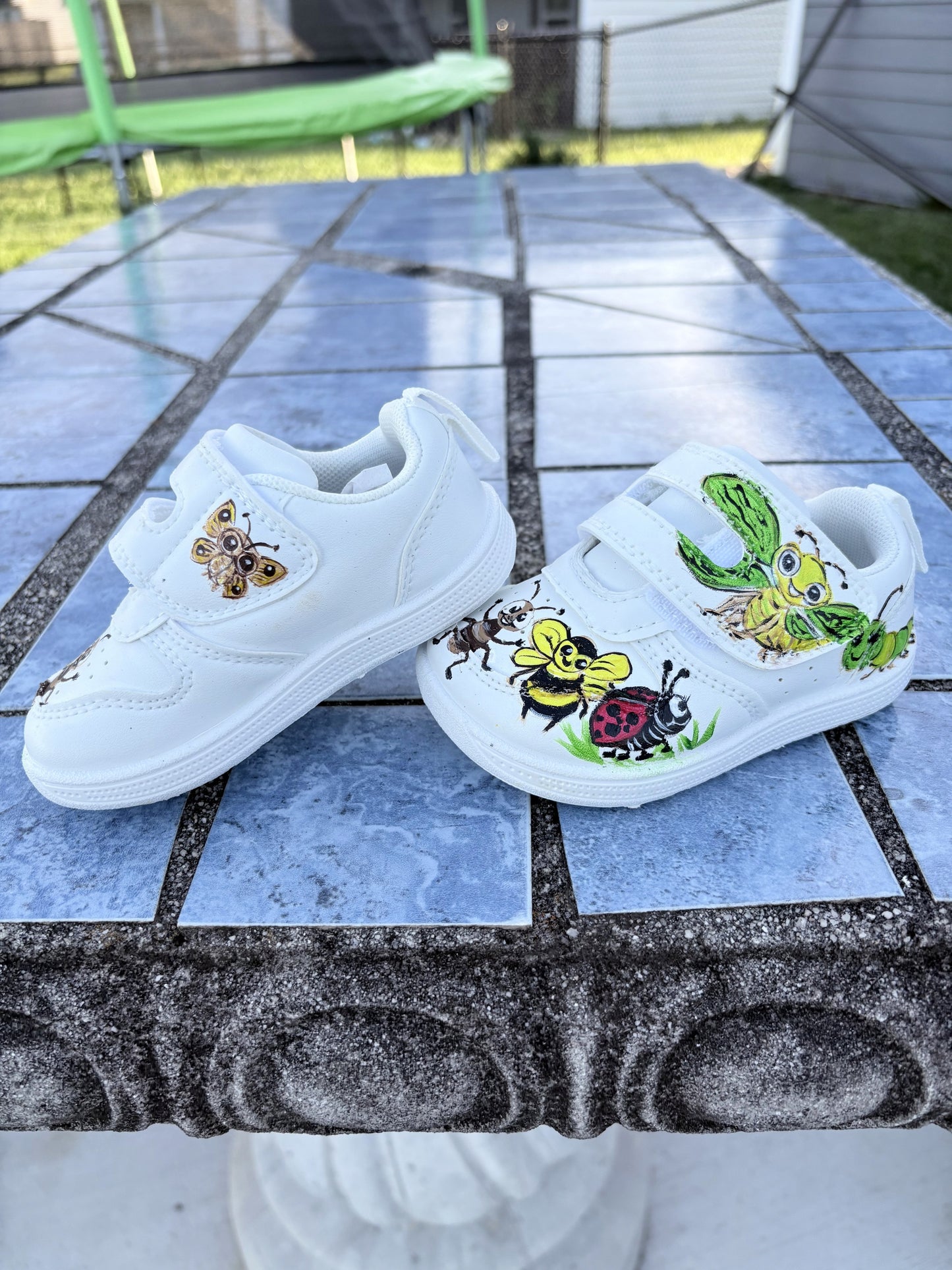 Custom Hand Painted Nike Air Force 1 Sneakers, High School, College Sports Logo, Your Unique Design
